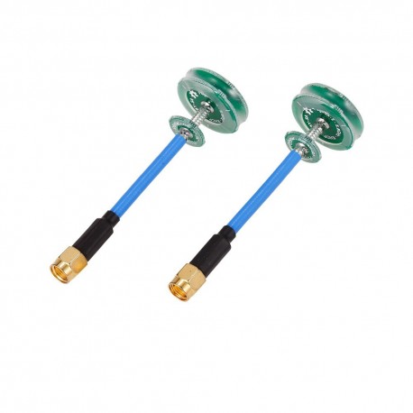 2PCS Pagoda 2 5.8G Omnidirectional TX/RX RHCP RP-SMA 80mm FPV Antenna for RC FPV Racing Drone Goggles