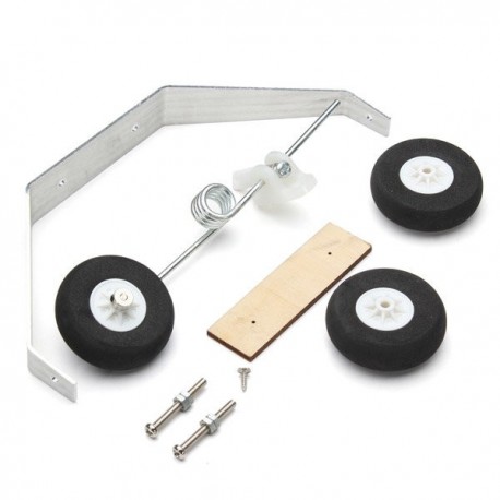 Aluminum Alloy Tricycle Landing Gear w/Steering Tail Wheel