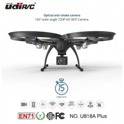 UDIRC Drone U818A Plus, 720p, HD Camera, WiFi, VR Mode