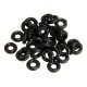 Suleve™ M2SW1 50pcs Black Rubber O Rings Anti Slip