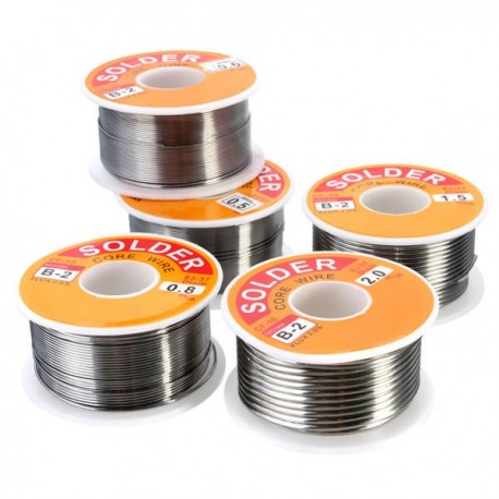 DANIU 100g 63/37 Tin Lead Rosin Core 2mm 2% Flux Reel Welding Line Solder Wire