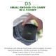 DHD D5 Wifi FPV 480P Camera Foldable Selfie Drone 6-Axis Gyro Altitude Hold Flight Path RC Quadcopter