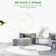 DHD D5 Wifi FPV 480P Camera Foldable Selfie Drone 6-Axis Gyro Altitude Hold Flight Path RC Quadcopter