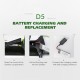 DHD D5 Wifi FPV 480P Camera Foldable Selfie Drone 6-Axis Gyro Altitude Hold Flight Path RC Quadcopter