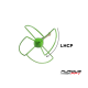 FuriousFPV STUBBY 37mm 5.8Ghz U.FL LHCP Circular Antenna (Green)