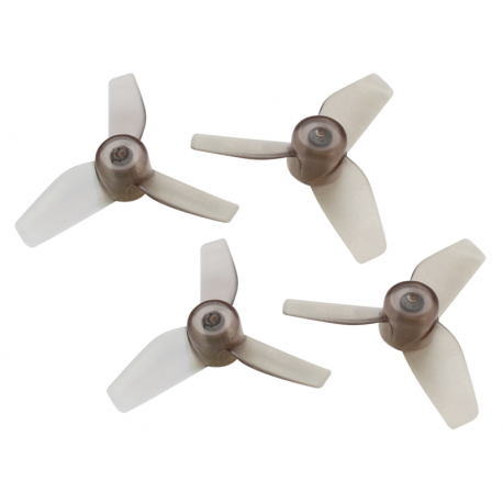 Rakonheli 31mm 3 Blade Transparent Propeller (2CW-2CCW- 1.0mm Shaft)