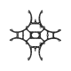 Rakonheli CNC 3K Pure Carbon Fiber Main Frame (1.0mm) (for 7074DQX980, 8074DQX980, 8574DQX980)