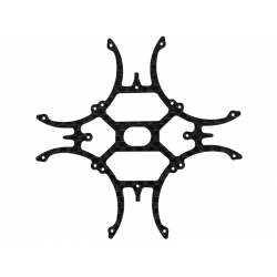 Rakonheli CNC 3K Pure Carbon Fiber Main Frame (for IDTX981)