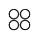 Rubber O-Ring 6x1mm (Red)