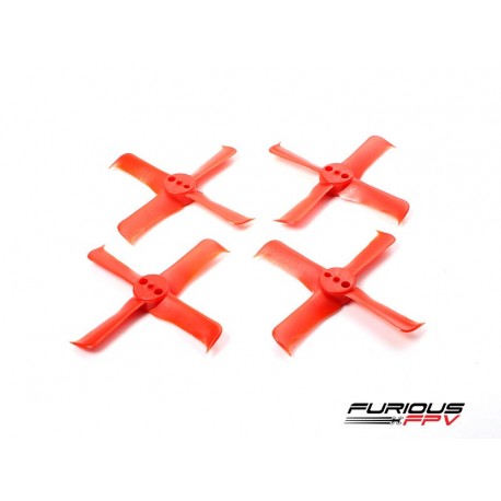 FleekProp 1936-4 Propellers (2CW - 2CCW) - Red