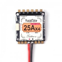 Racerstar Tattoo_S 25A 2-4S ST/ARM Blheli_32bit Dshot1200 Ready 5V BEC FPV Racing Brushless ESC