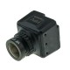 Mista 600TVL 2.5mm 1/3" CCD PAL FPV Camera w/ OSD Black
