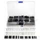 620pcs Wire Jumper Pin Header Connector Housing Kit For Dupont and Crimp Pins