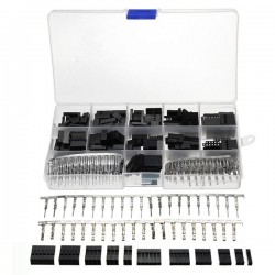 620pcs Wire Jumper Pin Header Connector Housing Kit For Dupont and Crimp Pins