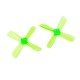 1 Pair Racerstar 2435PRO 2.4inch PC 4-blade Propeller 1.5mm Mounting Hole for FPV Racing Frame