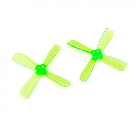 1 Pair Racerstar 2435PRO 2.4inch PC 4-blade Propeller 1.5mm Mounting Hole for FPV Racing Frame