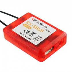 Walkera RX-SBUS 2.4G 12CH Receiver SBUS PPM Output For Devo 7 F7 F10 F12E
