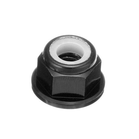 Suleve™ M3AN7 10Pcs M3 Flange Nylon Nut Self-locking Nut Multi-color Aluminum Alloy