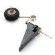 DIY 60 Level Tail Wheel Bracket Assembly for RC airplane