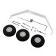 Aluminum Landing Gear Set For Cessna 182 RC Airplane - 25-40 Class