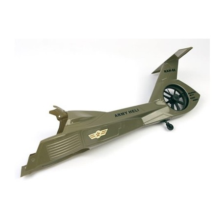 Rear Fuselage in Dark Green - E035 Co-Comanche