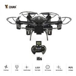 Yizhan iDrone i6s 2.4G 4CH 6-Axis Gyro 2MP Camera RTF RC Hexacopter with 3D-flip CF Mode One-key Return Function