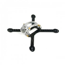 KINGKONG/LDARC FLY EGG 130 130mm Carbon Fiber Frame Kit W/ 7075 Aluminum 4 Pairs 2840 Propeller for RC Drone