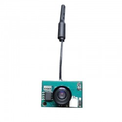1200TVL 120 Degree 1/4 CMOS 5.8G 48CH 25mW/200mW Switchable AIO Mini FPV Camera For RC Drone