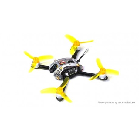 KINGKONG/LDARC FLY EGG 100 100mm RC FPV Racing Drone w/ F3 10A 4in1 Blheli_S 25/100MW 16CH 800TVL BNF
