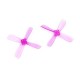 1 Pair Racerstar 2435PRO 2.4inch PC 4-blade Propeller 1.5mm Mounting Hole for FPV Racing Frame