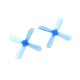 1 Pair Racerstar 2435PRO 2.4inch PC 4-blade Propeller 1.5mm Mounting Hole for FPV Racing Frame