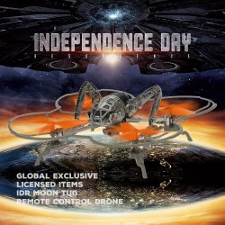 Independence Day II Related Toys 2.4G 4CH 6-Axis Gyro 2MP Camera RC Quadcopter