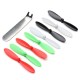 Blade Propeller for QX95 QX90 QX100 Hubsan X4 H107L H107C H107C+ H107D H107D+ Cheerson CX-30S CX30S CX-30