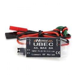 HENGE UBEC 5V/6V 4A~6A 2-6S Lipo NiMh Battery Switch Mode BEC