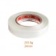 Transparent Fiber Strips Adhesive Tape For RC Models 2.4cm, 22mm