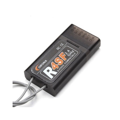 CORONA CR4SF S-FHSS 2.4GHz 4CH S.BUS Receiver Compatible Fuataba Transmitter