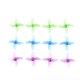 Transparent Blade Propeller Sets for Eachine E010 E010C E010S E013 Blade Inductrix Tiny Whoop
