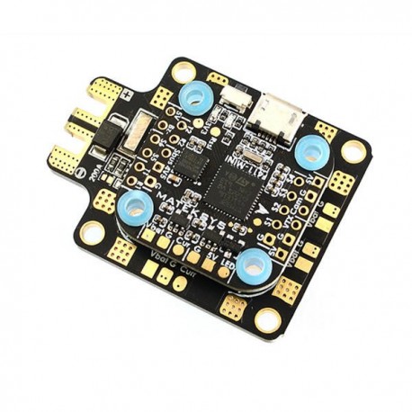 Matek System F411-Mini 20x20mm F4 Flight Controller AIO OSD BEC & FCHUB-A 120A 200A Current Sensor