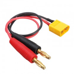 XT60 Connector to Banana Plug 4mm Battery Connectors Charger Cable
