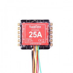 20x20mm Racerstar Star25 25A BLHELI_S 2-4S 4in1 Brushless ESC Dshot600 Ready for FPV RC Drone