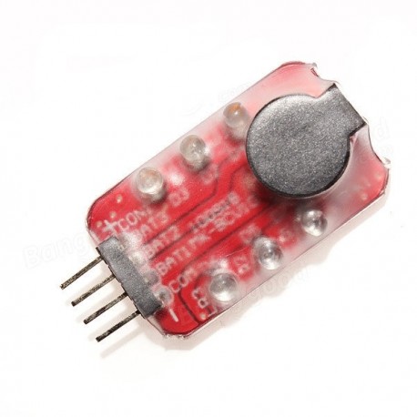 On-Board Lipoly Low Voltage Alarm 2s~3s