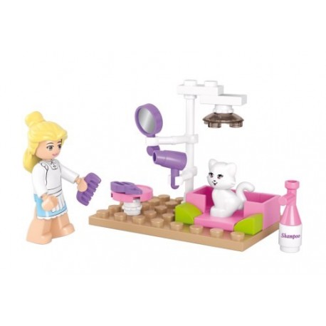 SLUBAN Τουβλάκια Girls Dream, Pet Salon M38-B0515, 30τμχ
