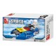 SLUBAN Τουβλάκια Space, Space Jet M38-B0315, 48τμχ