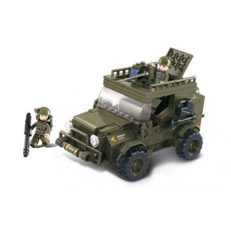 SLUBAN Τουβλάκια Army, SUV M38-B0299, 217τμχ