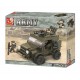 SLUBAN Τουβλάκια Army, SUV M38-B0299, 217τμχ