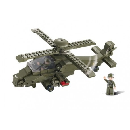 SLUBAN Τουβλάκια Army, Attack Helicopter M38-B0298, 199τμχ