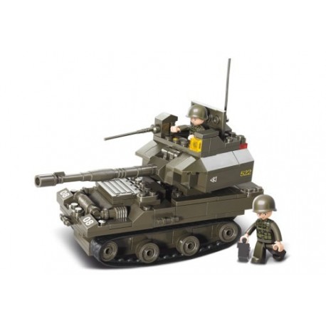SLUBAN Τουβλάκια Army, Tank M38-B0282, 178τμχ