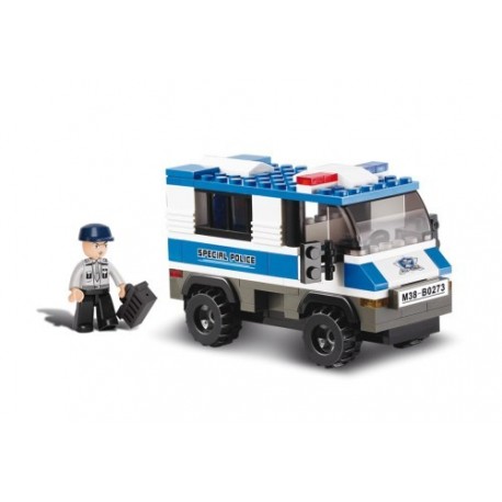 SLUBAN Τουβλάκια Police, Prisoner Trasporterer M38-B0273, 126τμχ