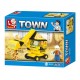 SLUBAN Τουβλάκια Town, Excavator M38-B0176, 62τμχ
