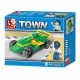 SLUBAN Τουβλάκια Town, Racing Car M38-B0172, 63τμχ